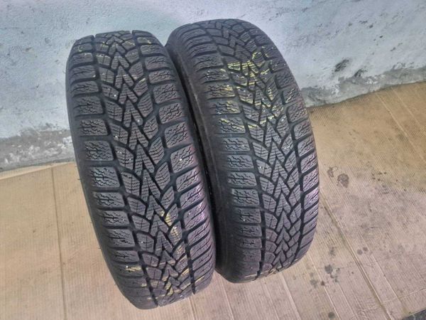 2 Dunlop R15 195/65/ 
зимни гуми 
DOT1418