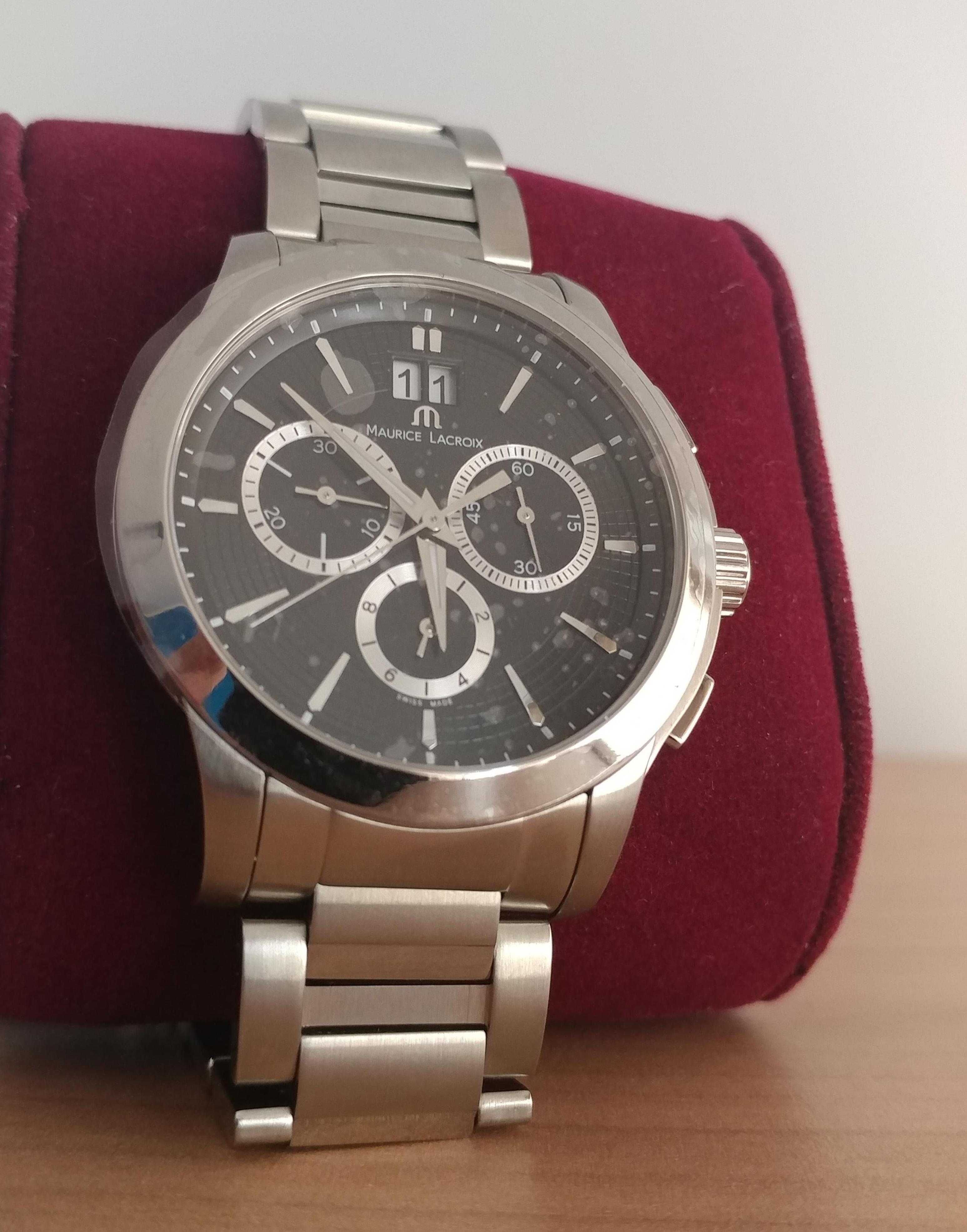 Продавам мъжки ръчен часовник Maurice Lacroix MI1077 ss002- 331