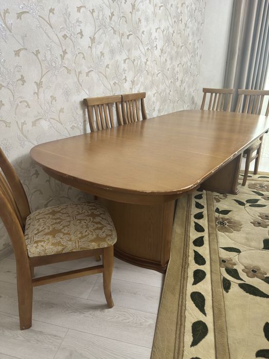Стол 2,5 м и 6 стульев