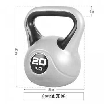 Kettlebell Stylish de ciment 20 kg