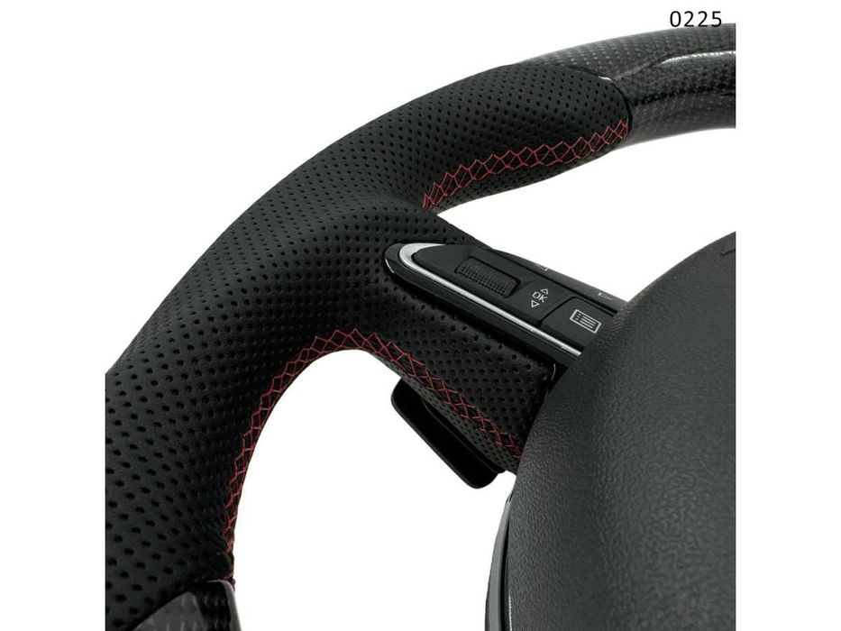 Volan sport ergonomic din carbon AUDI A3 A4 A5 A6 A7 A8 Q3 Q5 Q7