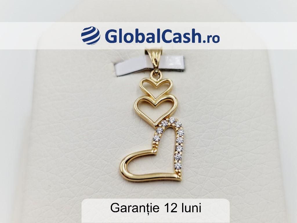 Pandantiv Din Aur De 14k 0.99g | GlobalCash #CF91130