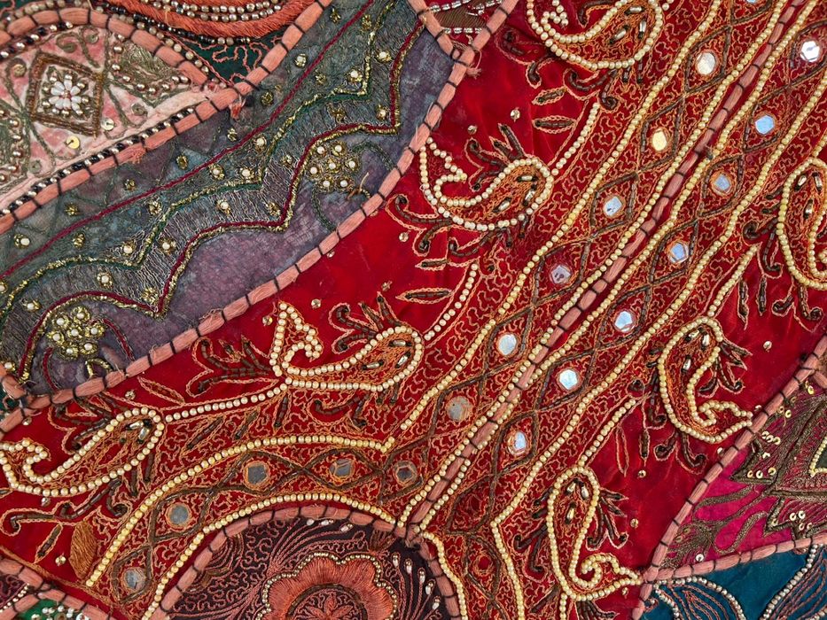 Tablou patchwork India tesut manual 110x160