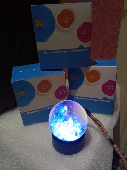 3D хрустальный видео шар с вайфай. Супер подарок!