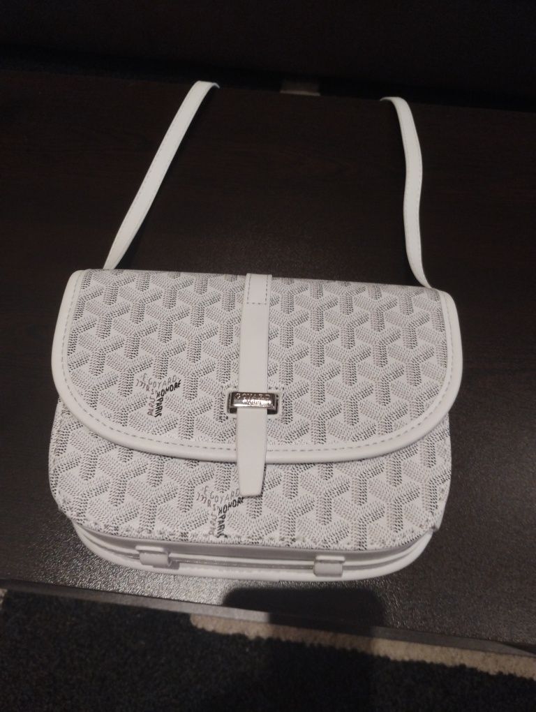 СПЕШНО Goyard belvedere PM чисто нова бяла