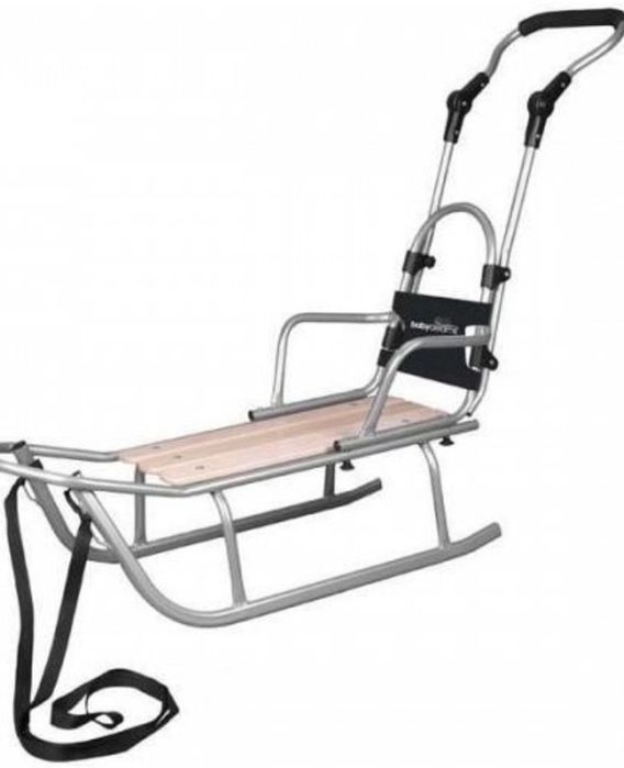 Sanie Rider din aluminiu si lemn