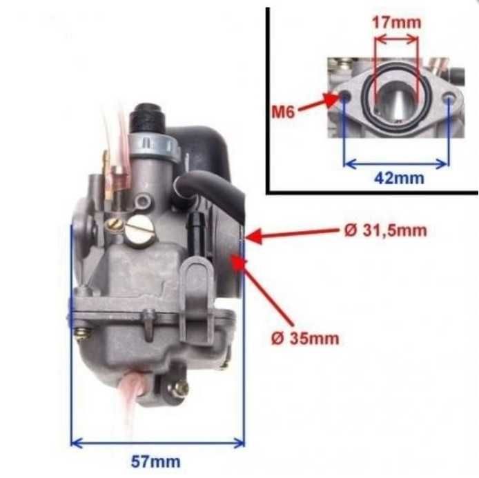 Carburator Scuter SUZUKI KATANA 50