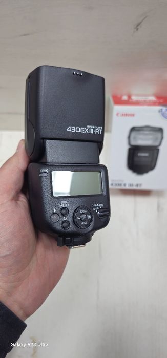 Canon 430 ex lll -RT vspishka гарантия месяц