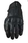 Manusi moto Five Gloves piele negre protectii