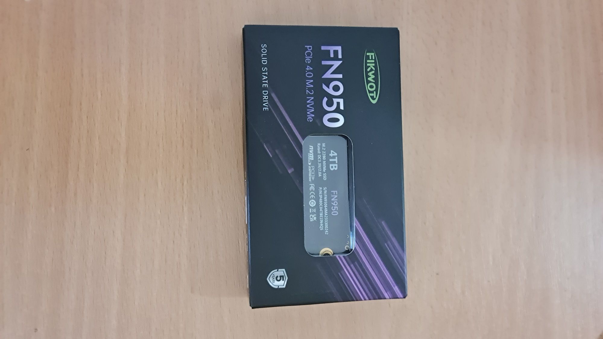 FN950 4TB SSD M.2 2280 PCIe Gen4.0