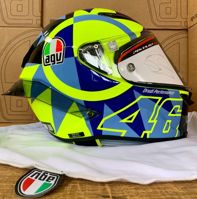 Casca agv pista Valentino Rossi