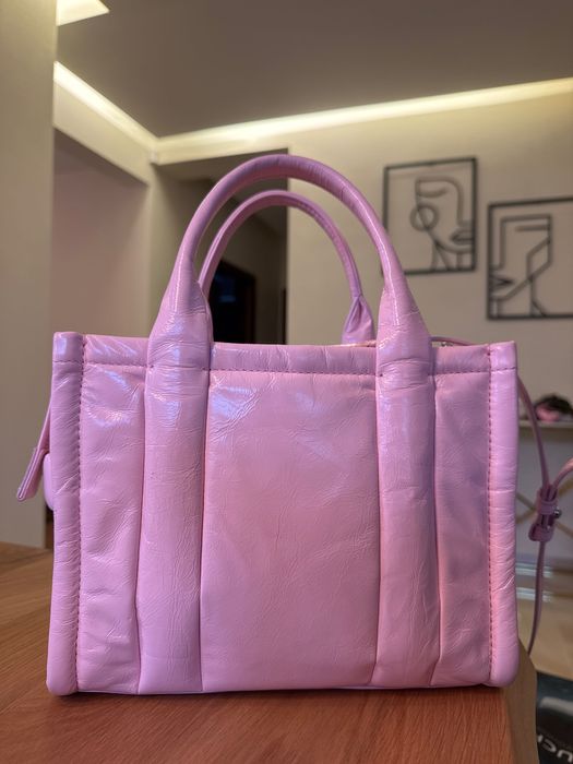 оригинална кожена чанта Tote Bag Marc Jacobs