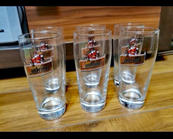 Pahare Gambrinus 6 buc