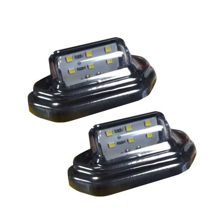 Плафони за регистрационен номер, светлини, 12/24V, 2бр
