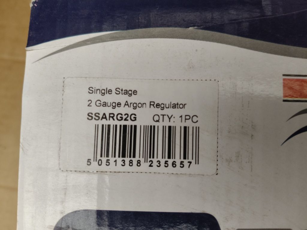 Regulator Argon NOU