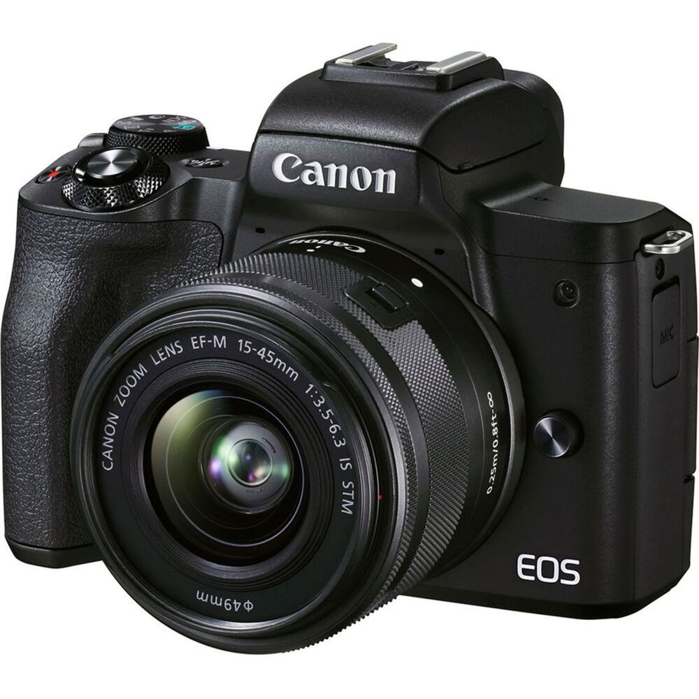 Aparat foto Canon M50 mark II mirrorless kit complet