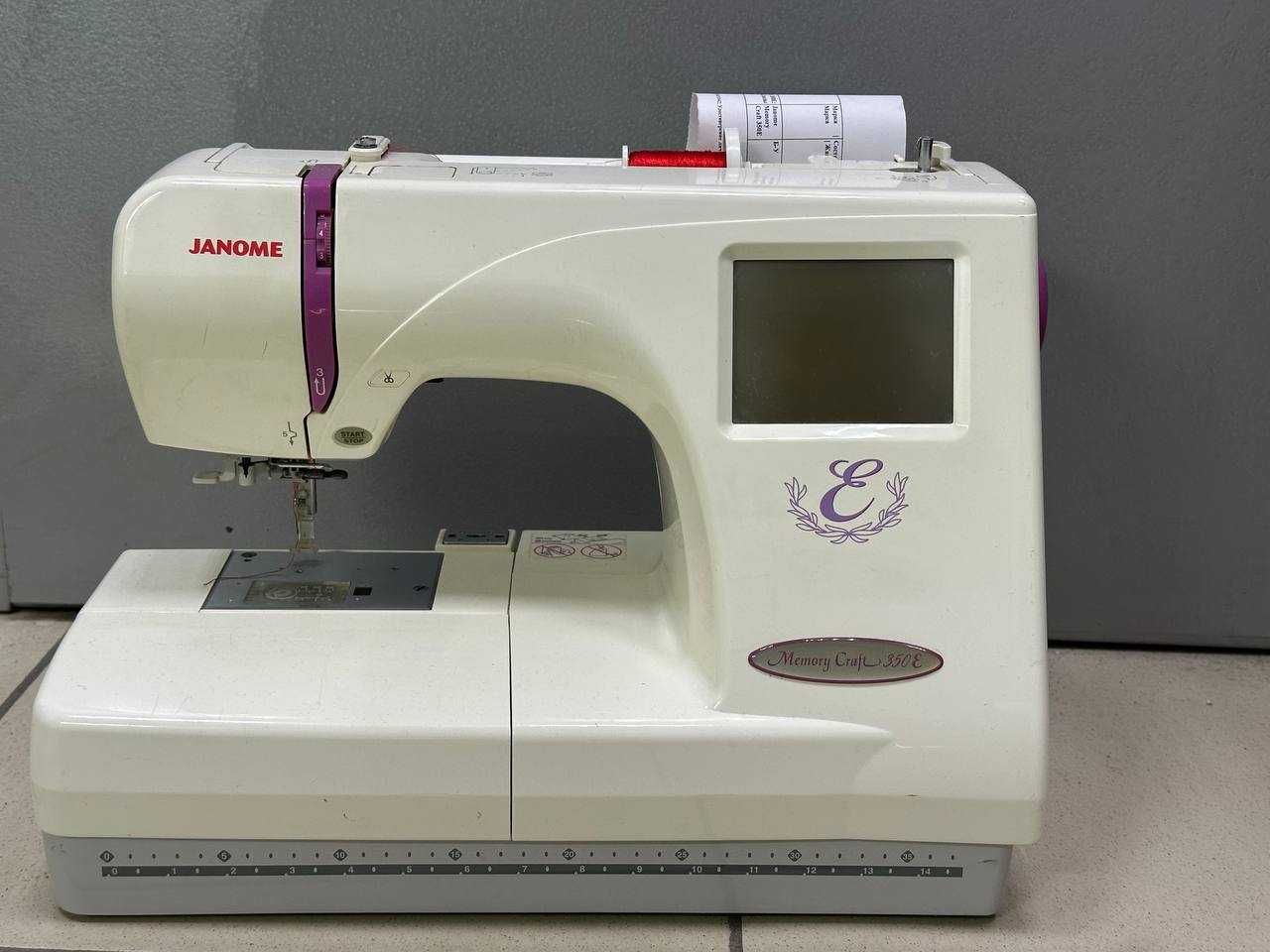 Janome Memory Craft 350E  (г.Караганда ул.Ерубаева 54) лот 499696