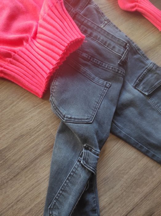 Дамски дънки черни