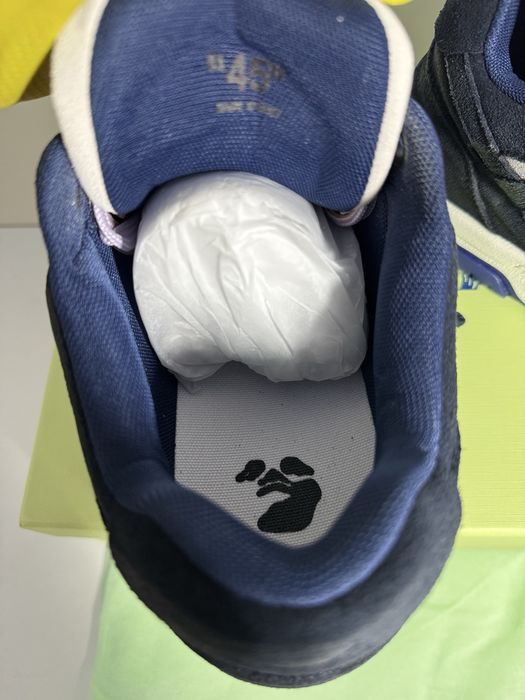 Adidasi Off-White Out Of Office Lace-Up Sneakers retro sude leather