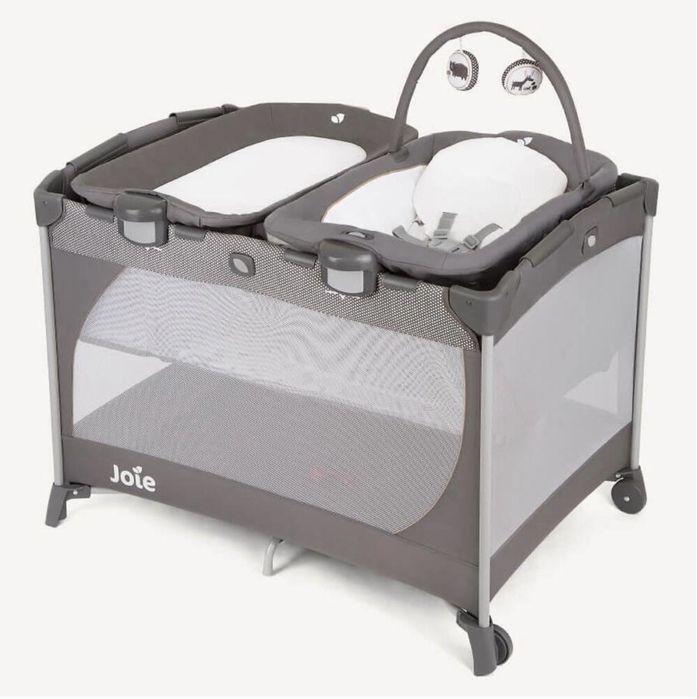 Манеж-кровать Joie Commuter Change and Bounce Frankie Friends