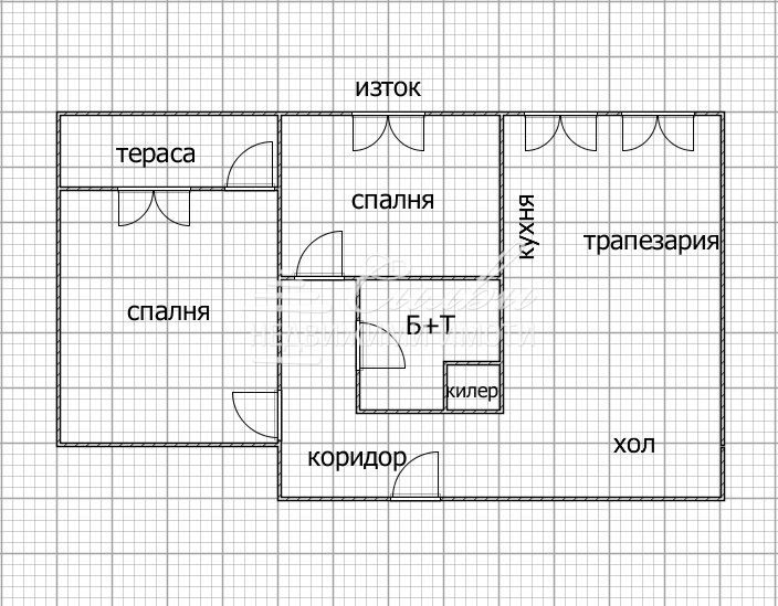 Двустаен ТУХЛЕН апартамент преустроен в ТРИСТАЕН - кв. Тракия