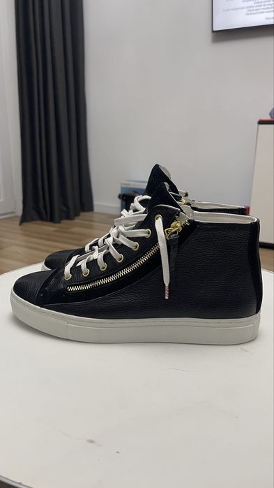 Tenisi Huho Boss hightop piele vitel