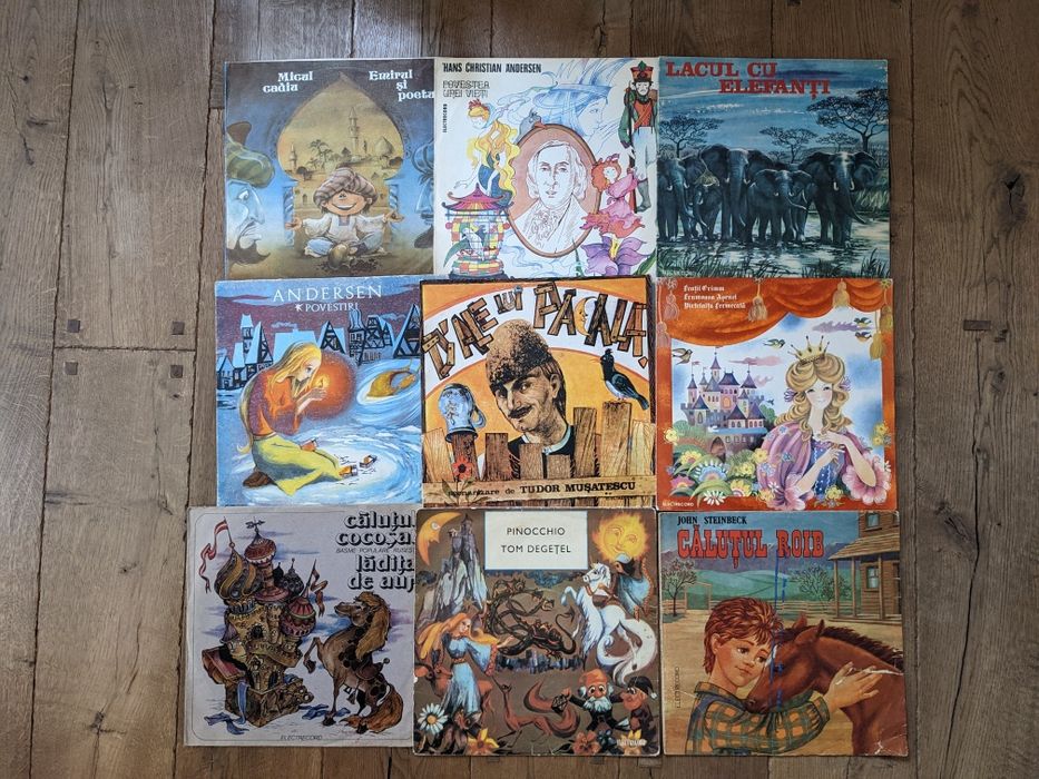 Lot 50 de viniluri povesti din toate timpurile