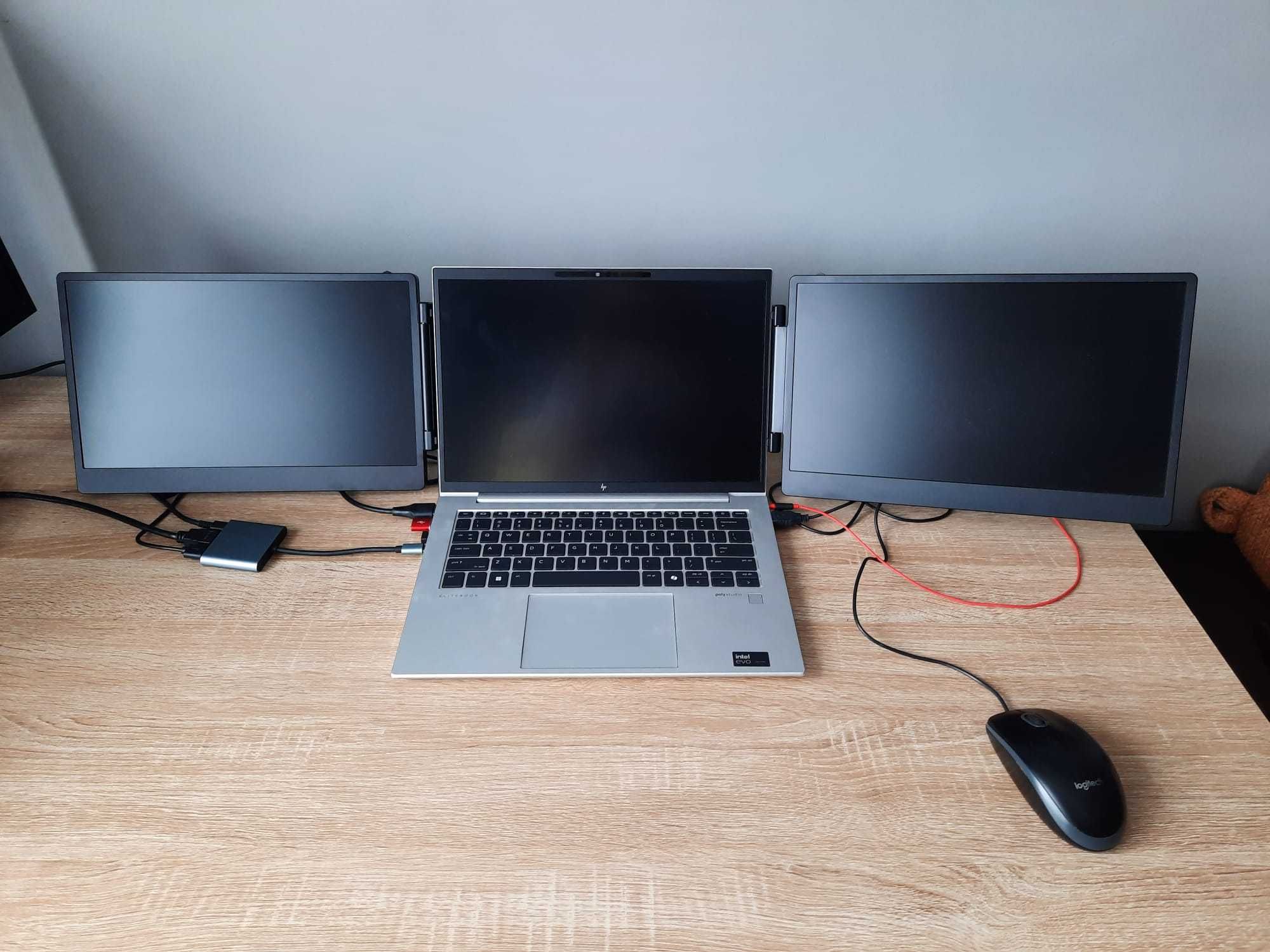 Monitor Extensibil si Portabil pentru laptop, Qova