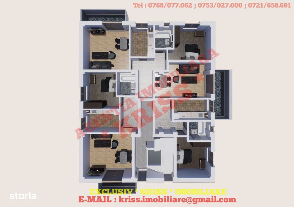 Kriss Imobiliare Apartament 3 Camere TRIVALE Bloc Nou 2026 Comision 0%