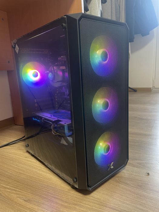 Геймърски PC i7-6700 + RX 580 8GB | 16GB RAM | RGB