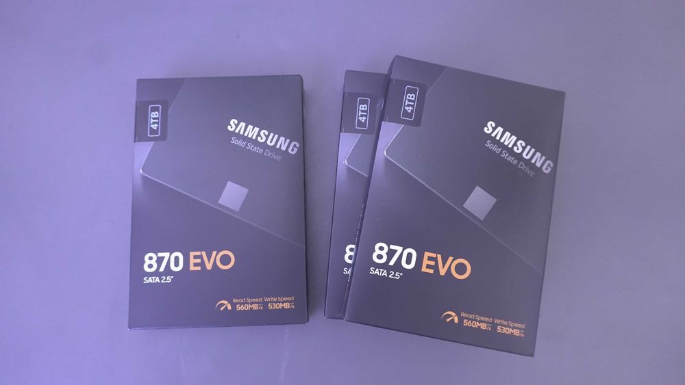 Samsung 870 EVO 2.5 4TB SATA3 - нови надеждни SSD