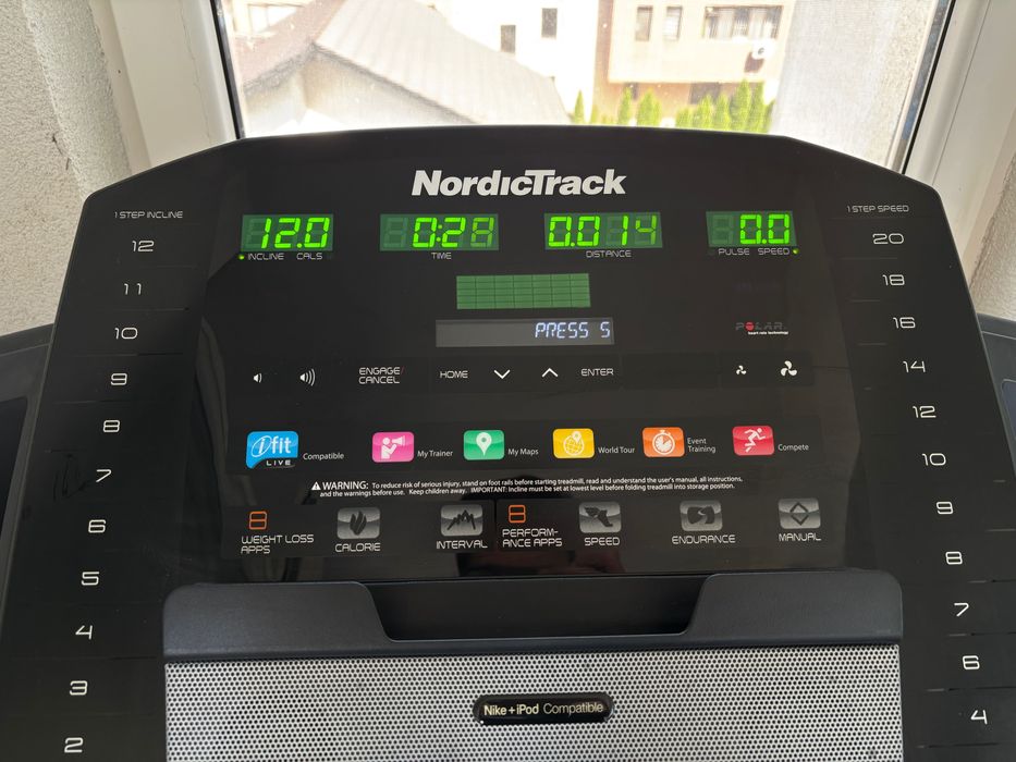 Banda de Alergat NordicTrack T13