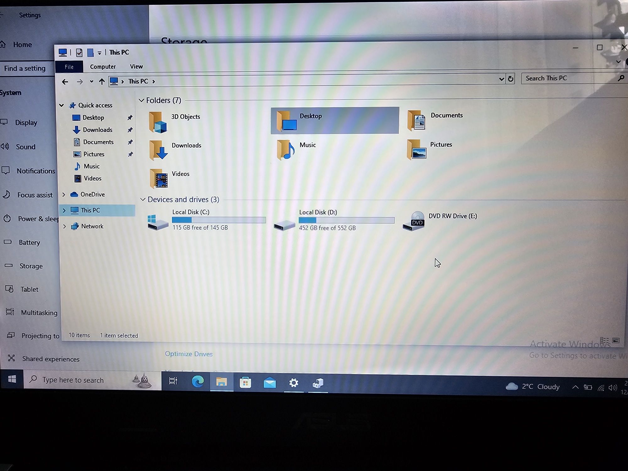 Vand Laptop Asus
