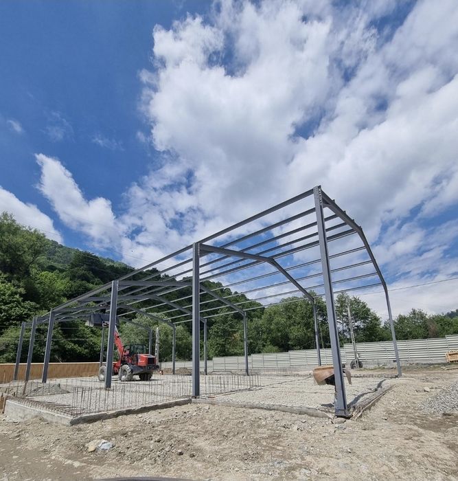 Vand structura metalica 8x15x4m ipe 160