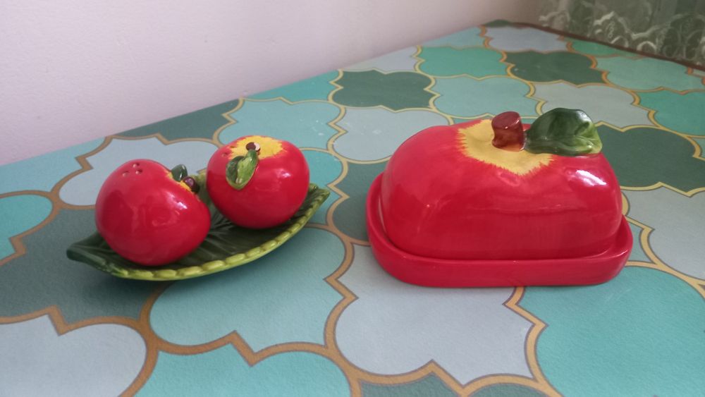 Маслёнка + солонка