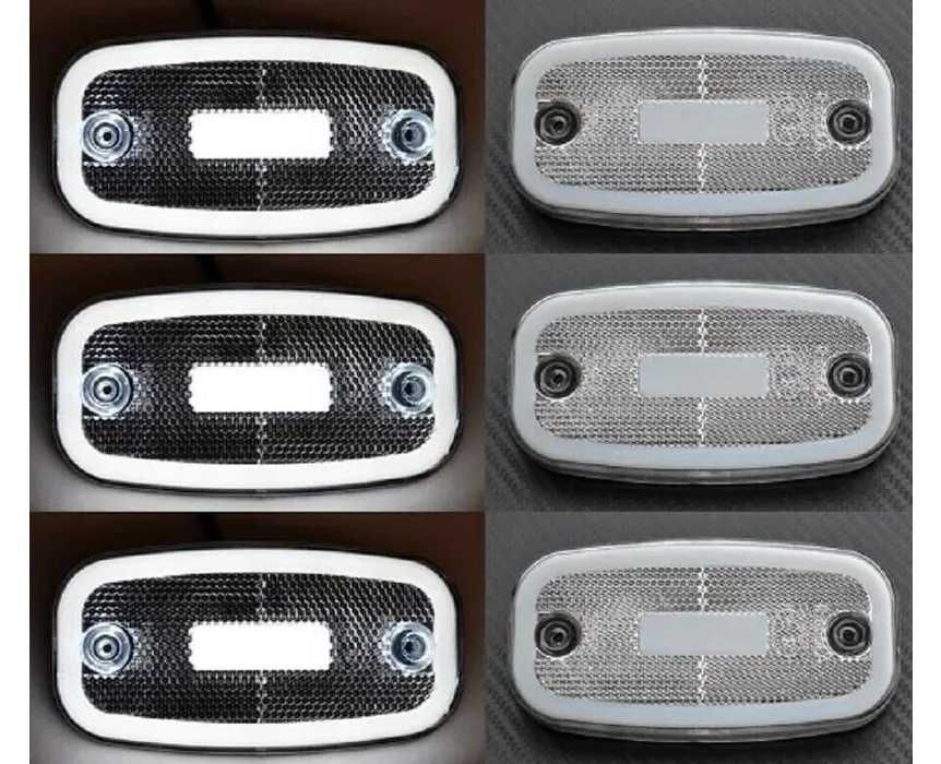 1бр. Лед LED габарити светлини 12-24V неонов ефект , 3 цвята
