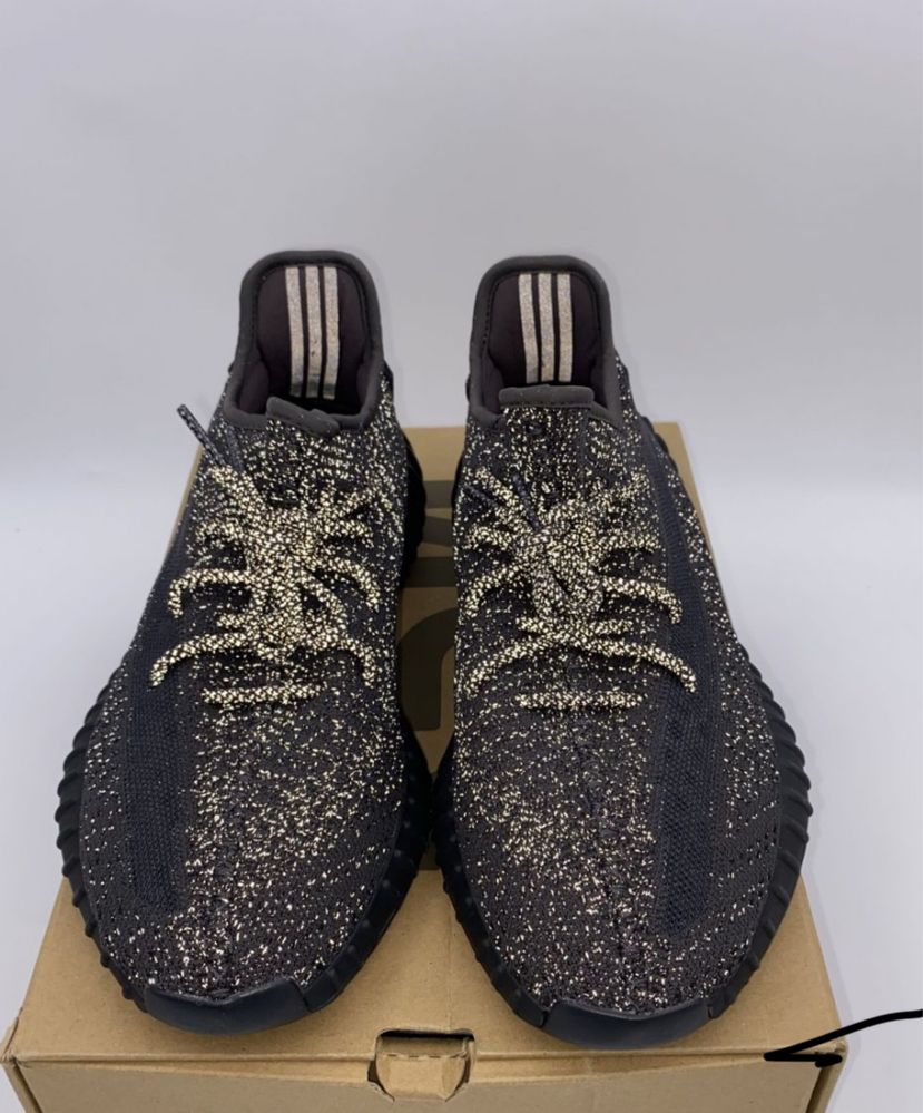 Adidas yeezy 350 boost static black reflective
