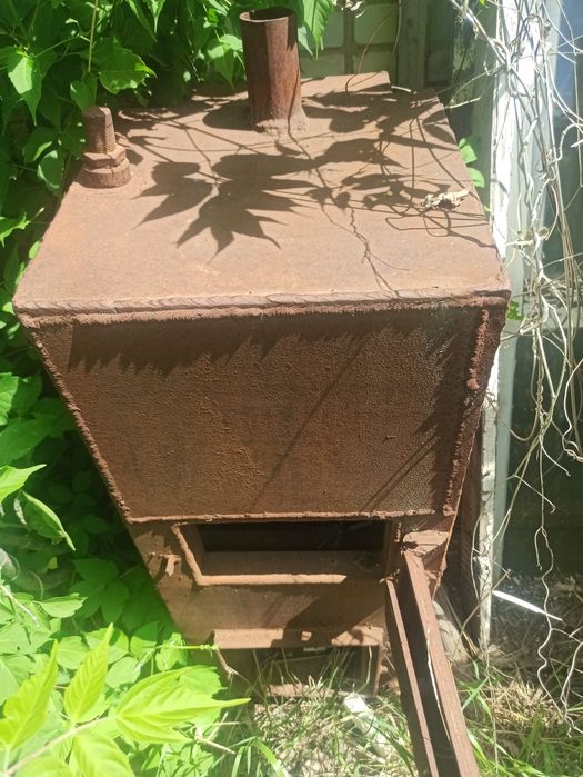 Котел на газу и на дровах