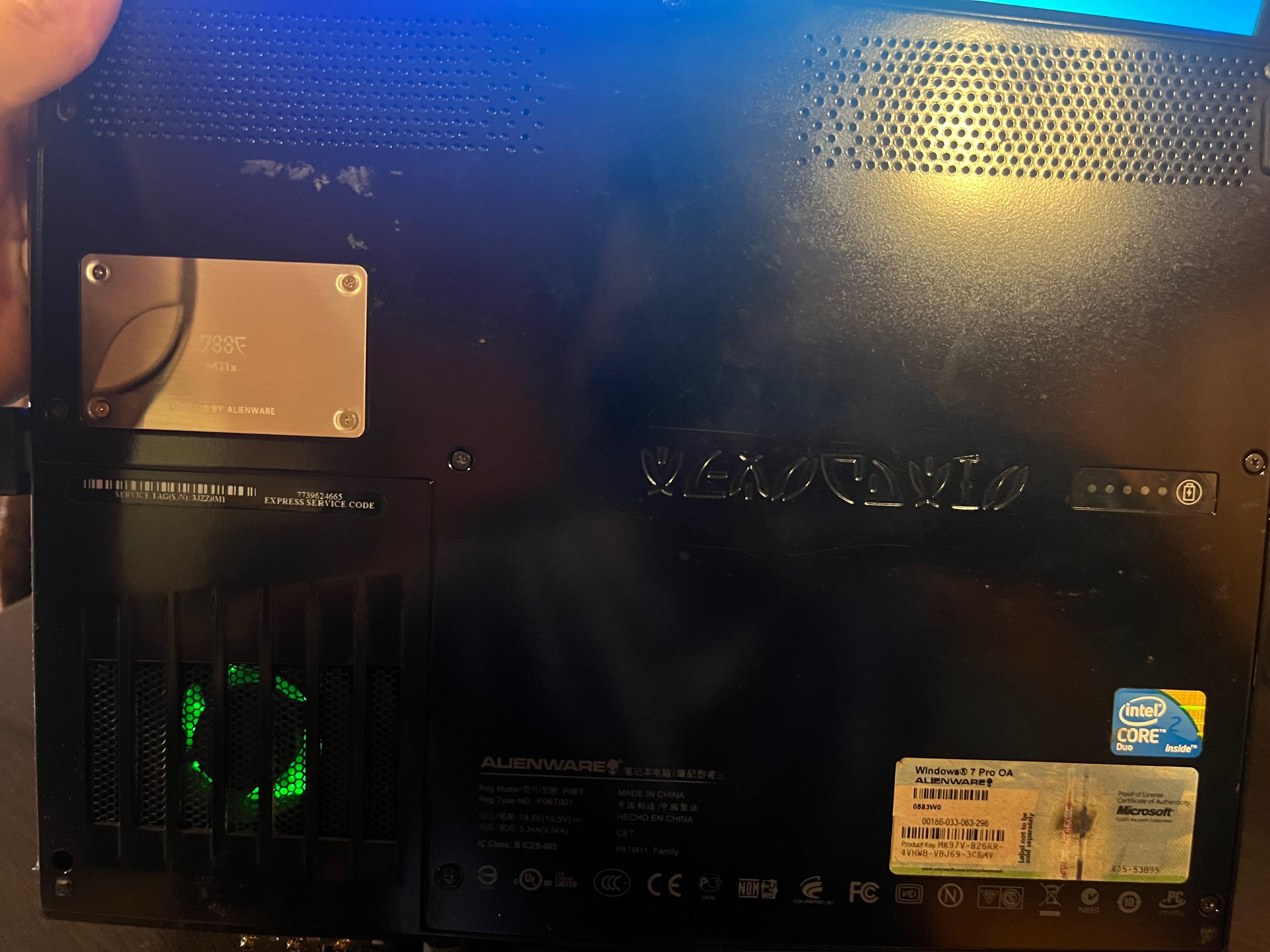 Alienware XPS m11x Intel Core2Duo 1.3 GHz