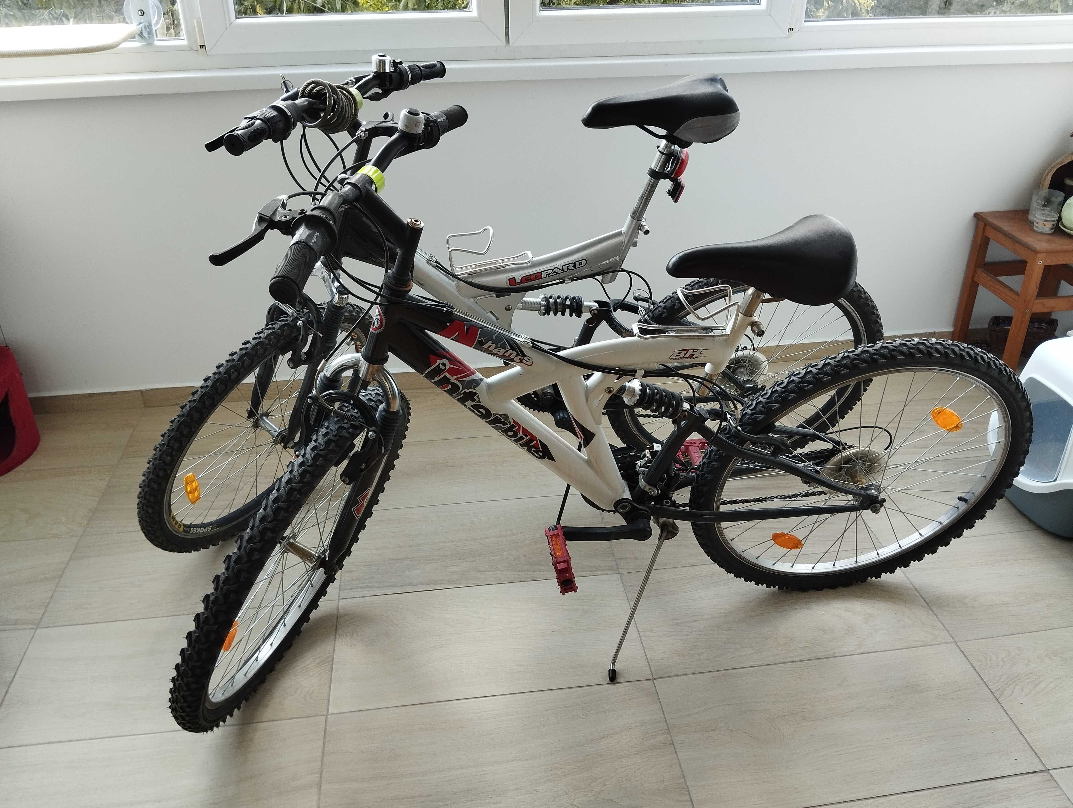Велосипеди тип bike бял и сив