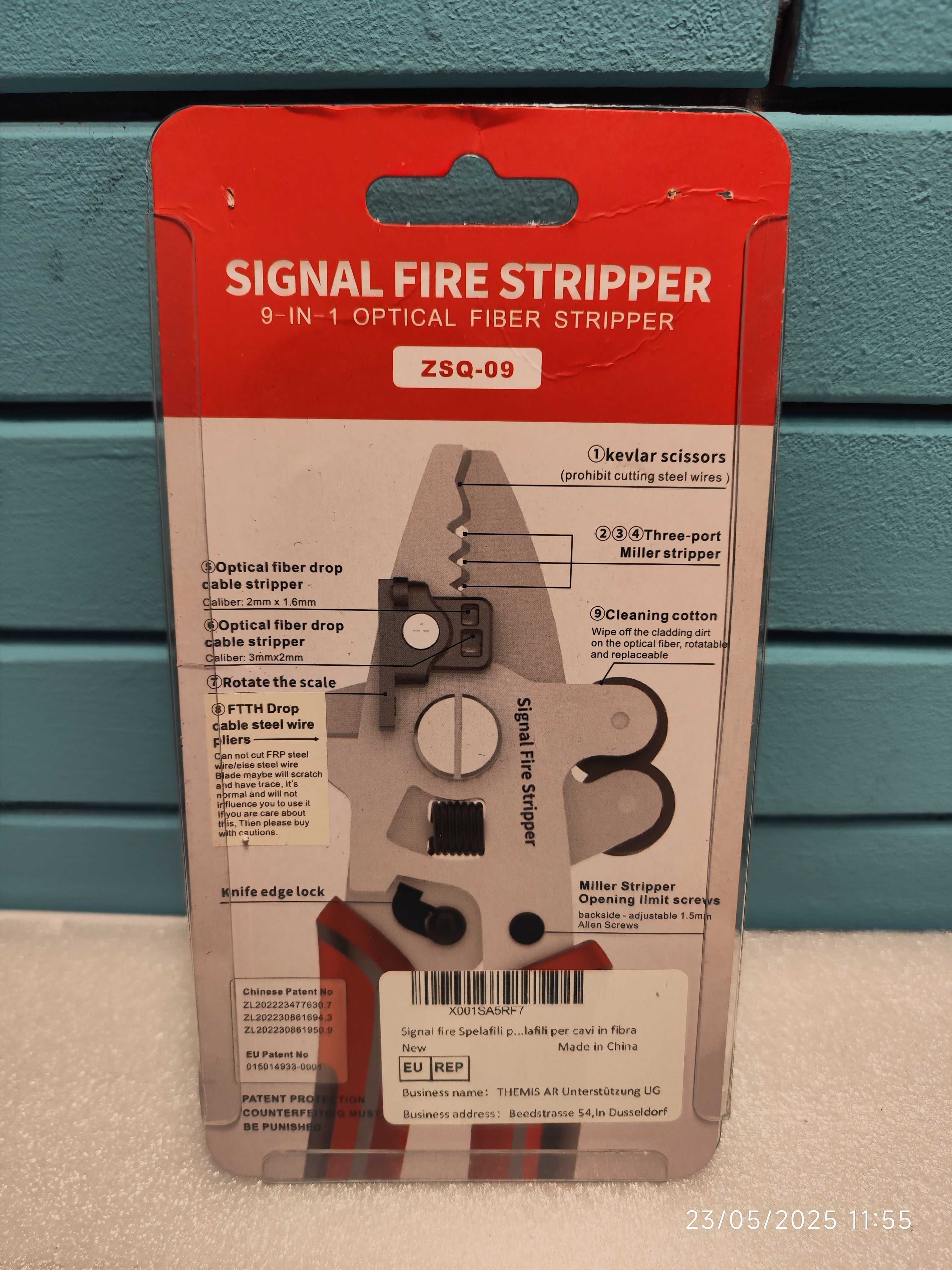 Мултифункционален инструмент Signal Fire 8 в 1 за оптични влакна
