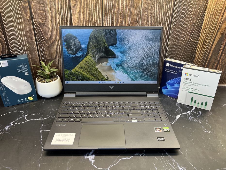 Игровой ноутбук HP Victus 15 | Ryzen 5-5600H | 16GB | RTX3050 | 512GB