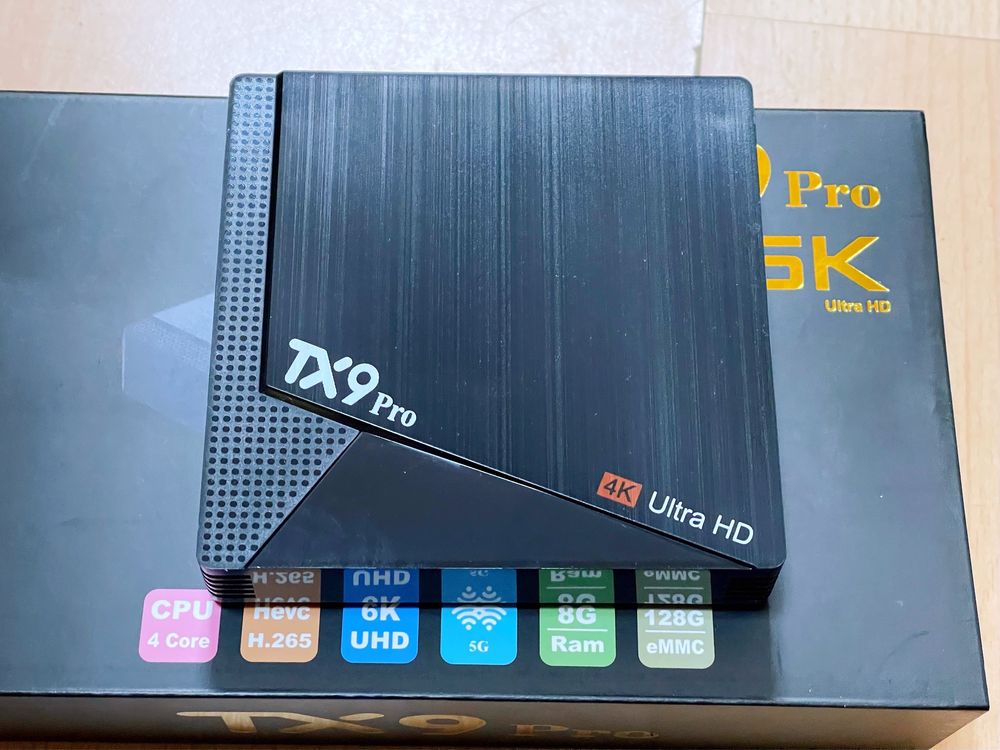 4K TV Box TX9 PRO 8GB RAM/128GB ROM/ТВ БОКС/Приемник на Android 12.1