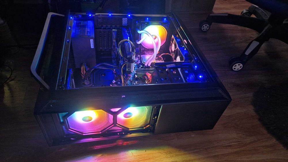 PC Gaming i7 Racire Lichid/RGB/16GB/SSD+1TB/GTX 960/W11/WiFi 1000lei