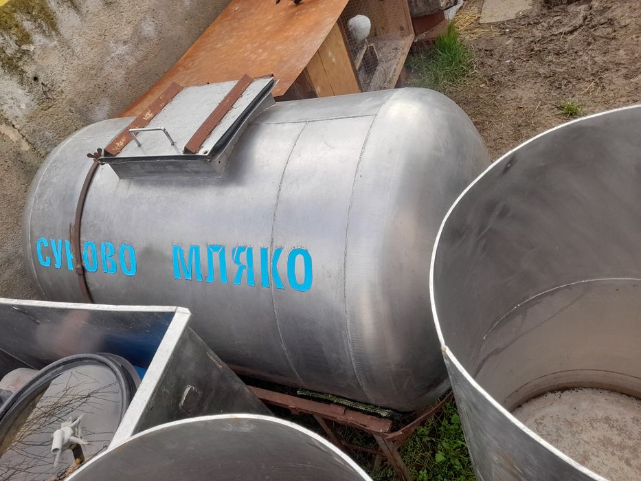 Вани и цистерна за мляко