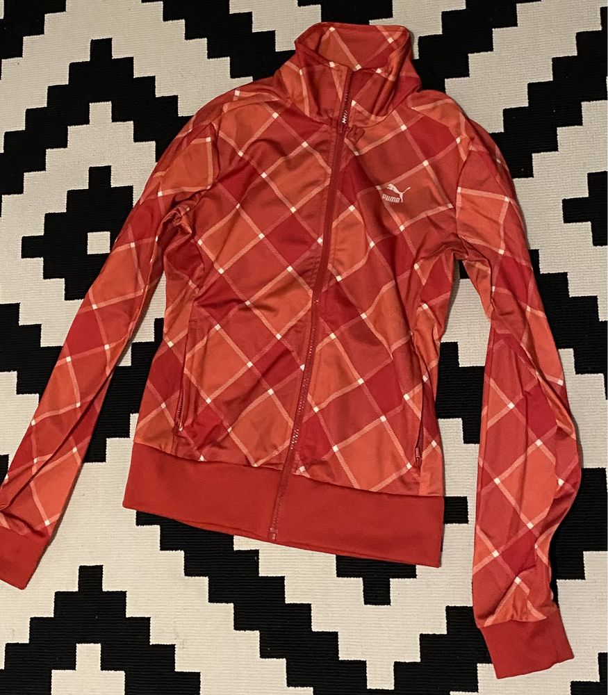 Bluza femei rosie  Puma Heroes T7 Track marimea S