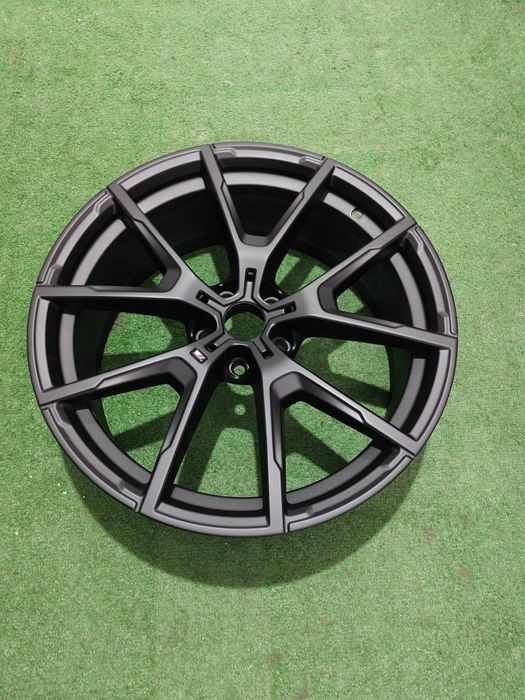 set jante 20 bmw seria 8 g14 g15 g16 m style 728 8j 9j negru mat
