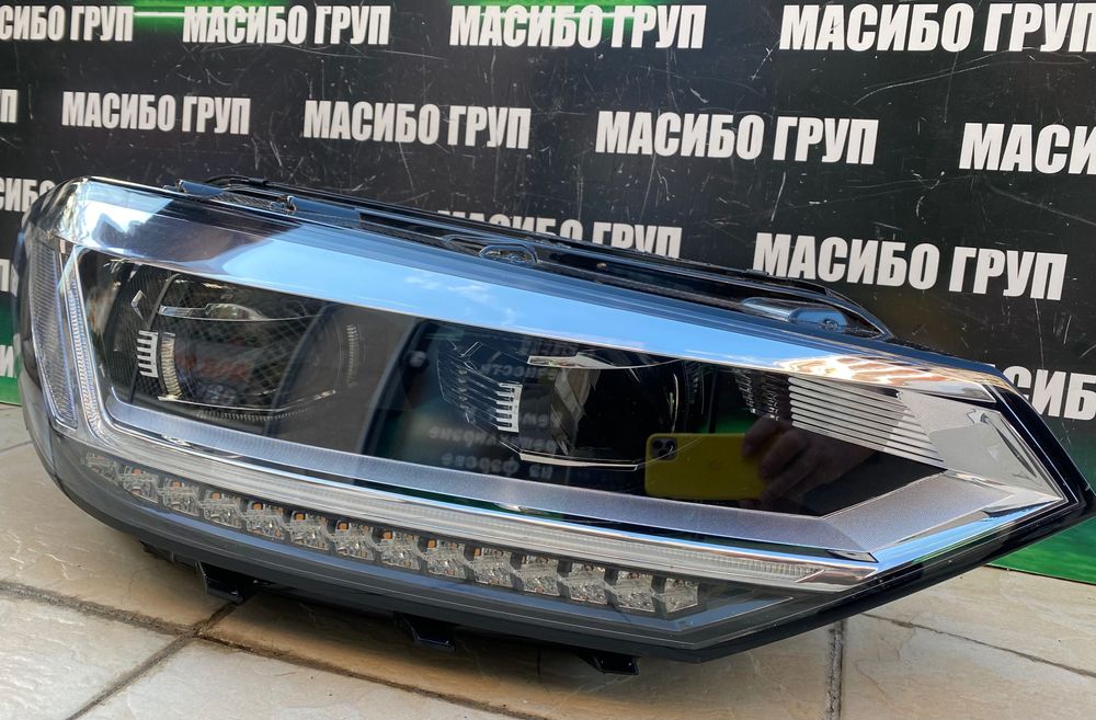 Фар far десен фарове Full Led за Фолксваген Туаран Vw Touran 5T