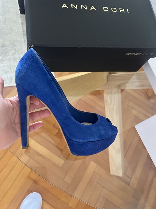 Sandale Christian Dior originale din piele intoarsa