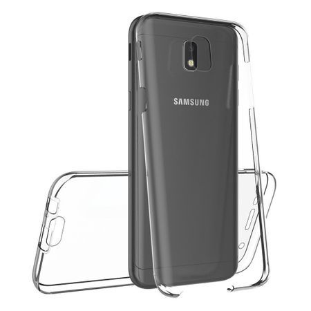 Husa Full TPU 360° (fata + spate) Samsung Galaxy J3 2017, Transparent